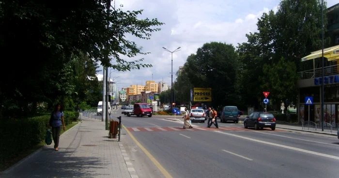 Prin constructia pasajului se doreşte fluidizarea traficului pe Calea lui Traian. Foto Adevarul