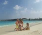 Flavia Mihășan nu poate sta departe de copii ei așa că atunci când a fost în Maldive, a fost împreună cu Tudor și Carol dar și cu tatăl copiilor, fostul ei soț
