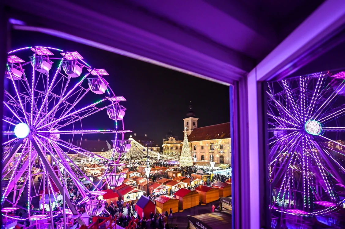 Târgul de Crăciun de la Sibiu se va deschide din 15 noiembrie 2024 Foto Primăria Sibiu