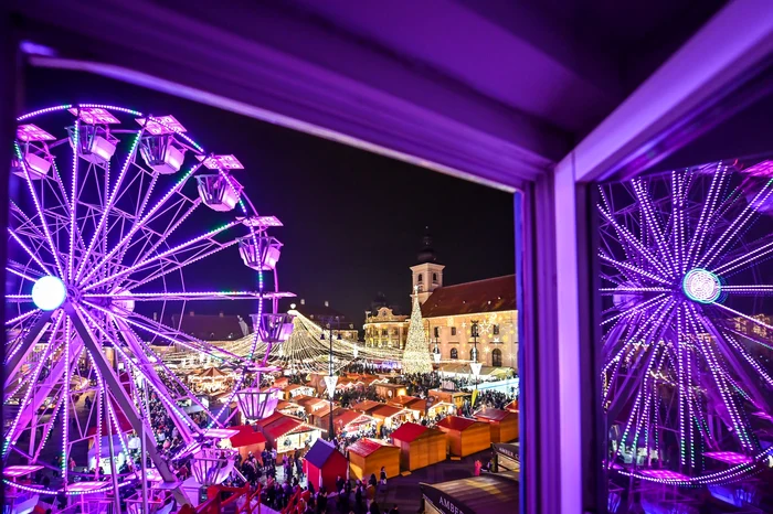 Târgul de Crăciun din Sibiu Foto Arhiva Adevărul