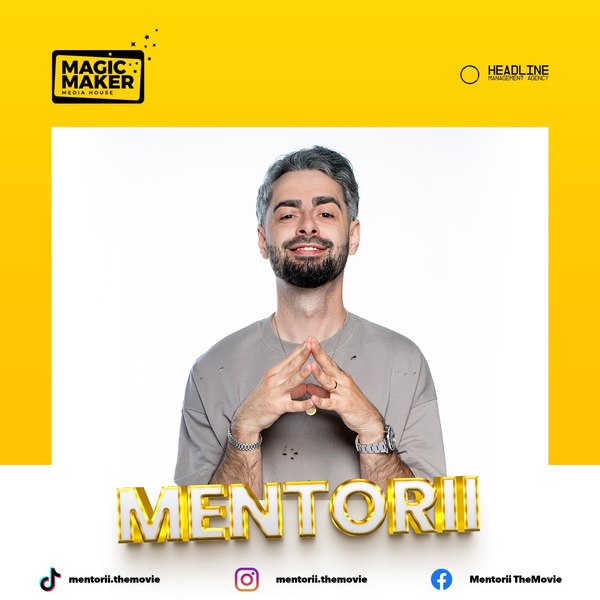 Radu Bucălae devine Robby Anonimul în comedia MENTORII, primul lungmetraj produs de UNTOLD Universe