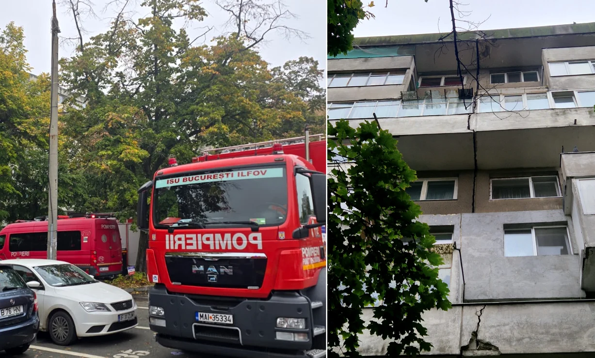 Fisură masivă la un bloc din Drumul Taberei