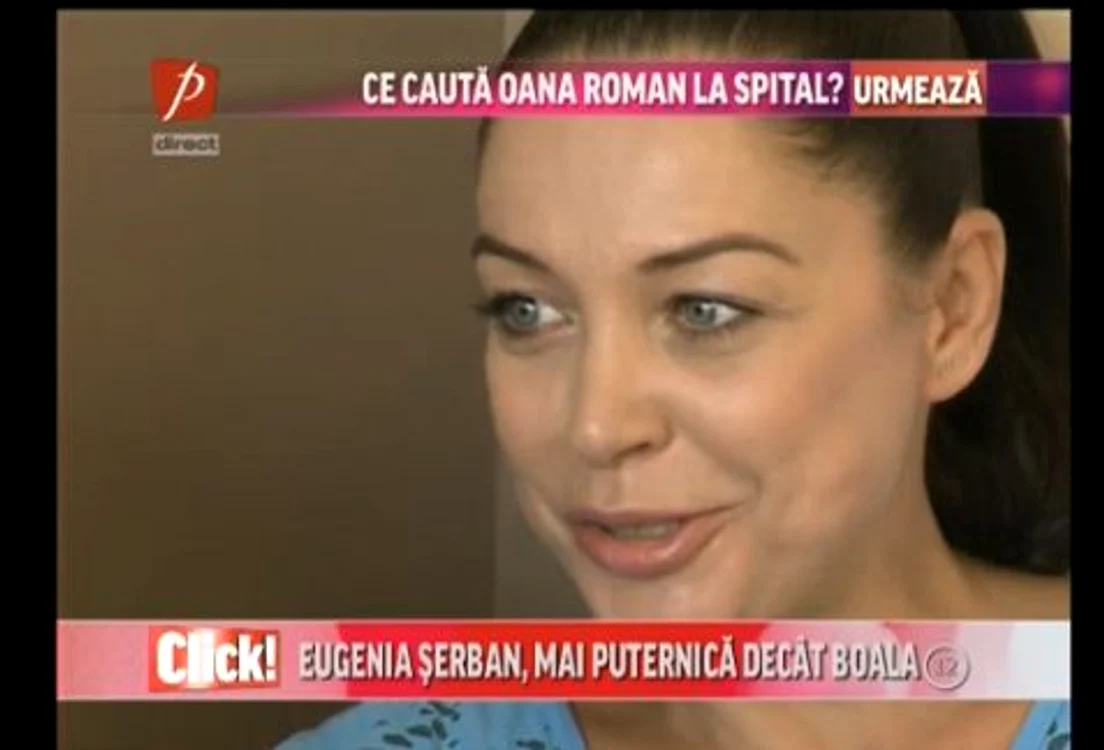 Eugenia Şerban, la microfonul Click!