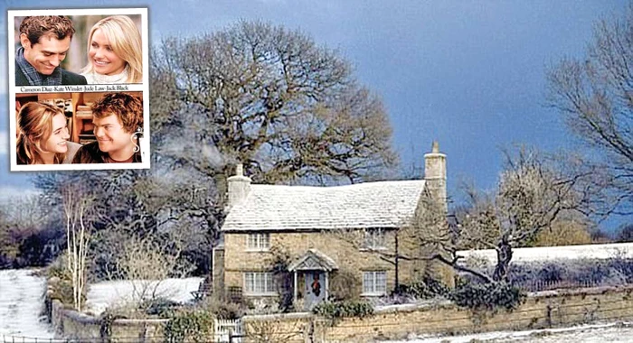 Casa din filmul ”Vacanţa” (2006) în care Cameron Diaz se îndrăgosteşte de Jude Law se află în Surrey şi se vinde cu 750.000 $