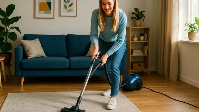 Cum să cureți în profunzime covorul pentru a-l face să miroasă ca nou.