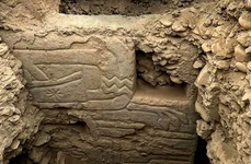 Frescă murală cu o vechime de peste 3.000 de ani, descoperită de arheologii peruani (© Pontificia Universidad Católica del Perú)