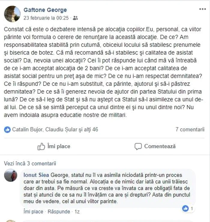 postare avocat george gaftone