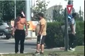 Gigi Becali, în inspecție la bustul gol. Captură TikTok