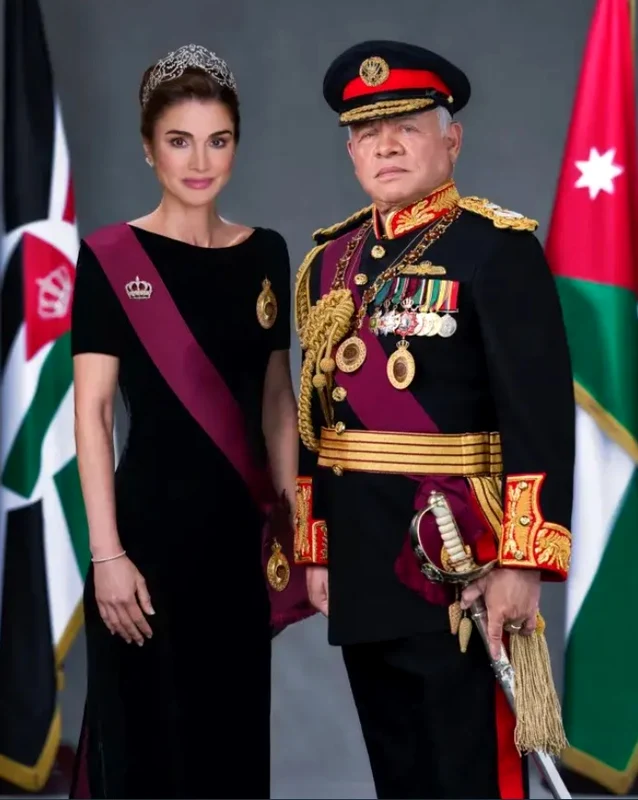 Regina Rania și Regele Abdullah 