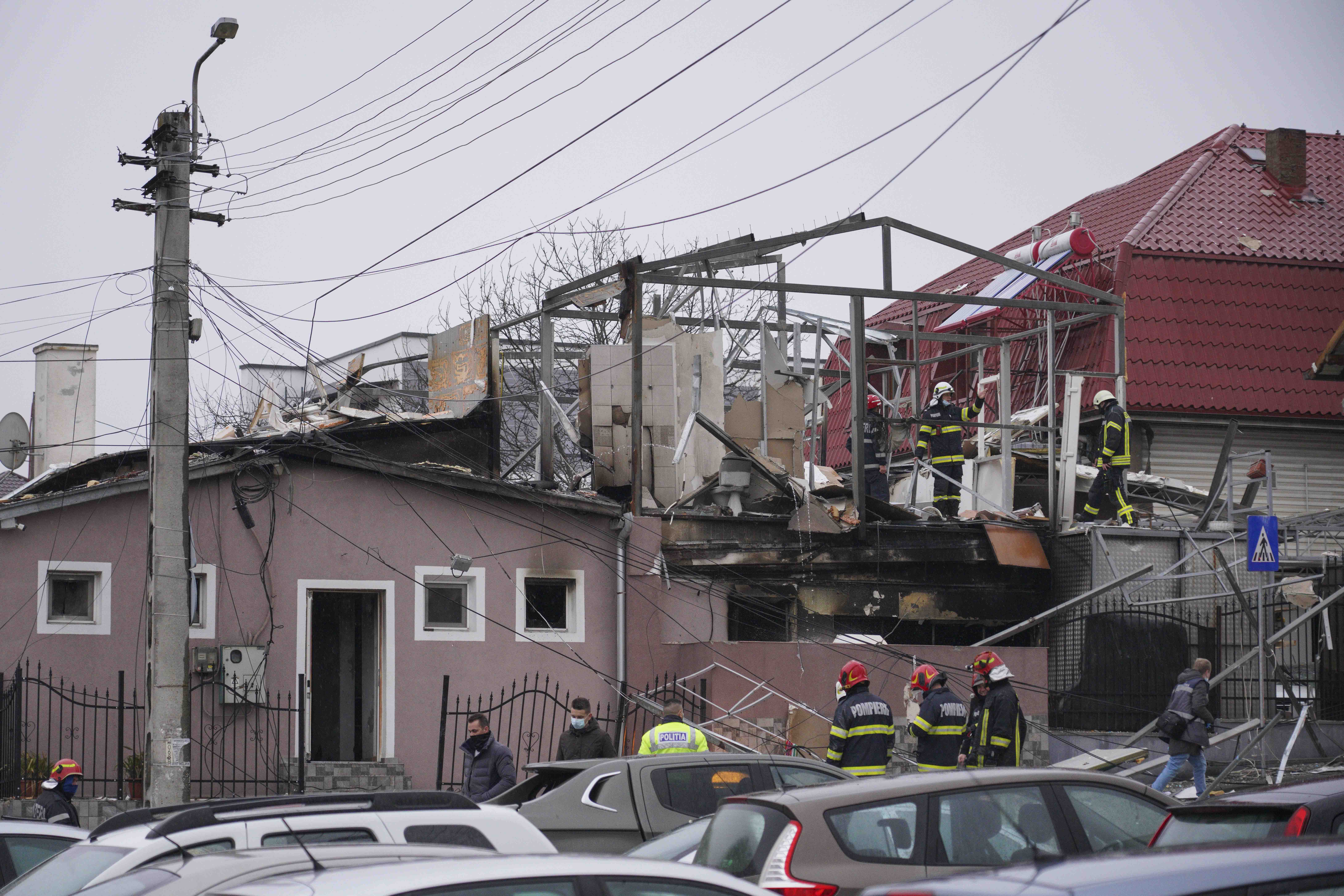 Suflul exploziei a afectat mai multe imobile, pe o rază de 30 de metrifoto: Inquam Photos