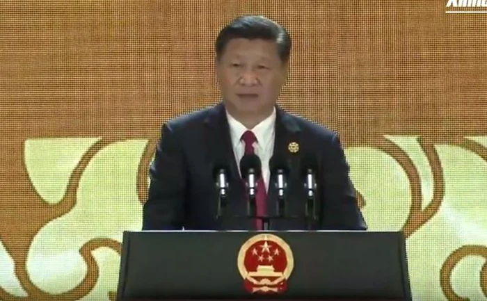 Xi Jinping vorbind la summitul APEC 2017 FOTO Captura YouTube