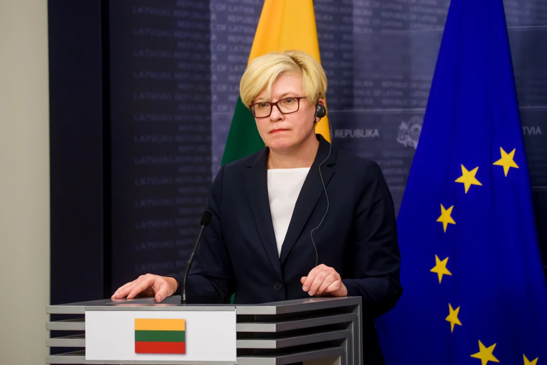 Premierul lituanian Ingrida Simonyte FOTO: Gints Ivuskans / Shutterstock
