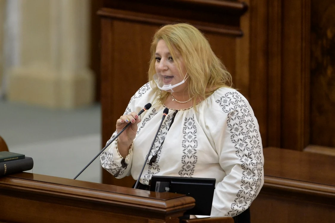 Senatoarea Diana Şoşoacă FOTO Mediafax /  Alexandru Dobre