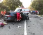 Accident pe Valea Oltului DN 7 - E 81 la Seaca în Călimăneşti - Vâlcea cu şapte victime din care două decedate Foto Adevărul