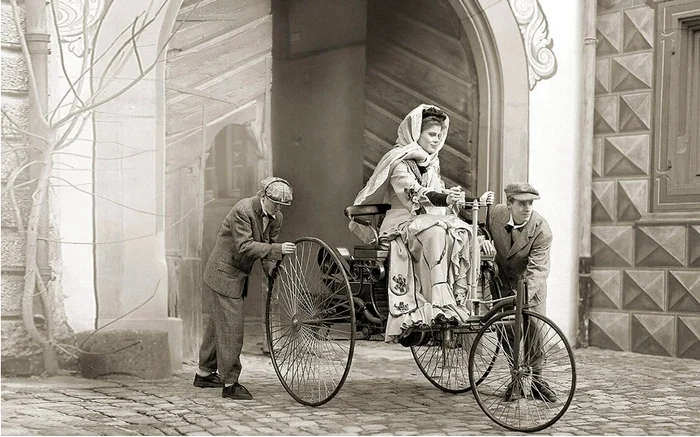 O reconstituire a călătoriei Berthei Benz FOTO agefotostock/Alamy Stock Photo