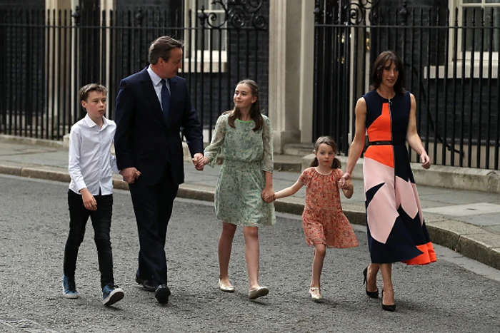
    David Cameron a fost susținut de familieFoto: Getty  