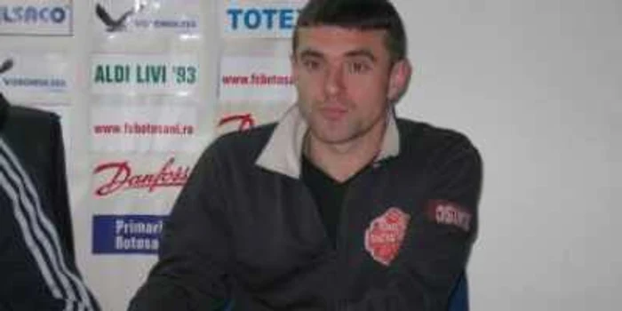 Botoşani: Ştefan Apostol: E mai bine că jucăm cu Gloria Buzău