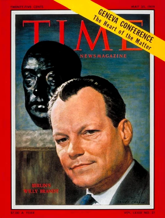 Coerta revistei TIME Willy Brandt