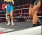 Giulia Anghelescu, făcută KO de o unguroaică, în două secunde, în ringul de box foto: Instagram