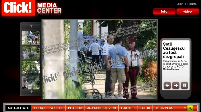 Soţii Ceauşescu au fost dezgropaţi în Cimitirul Ghencea