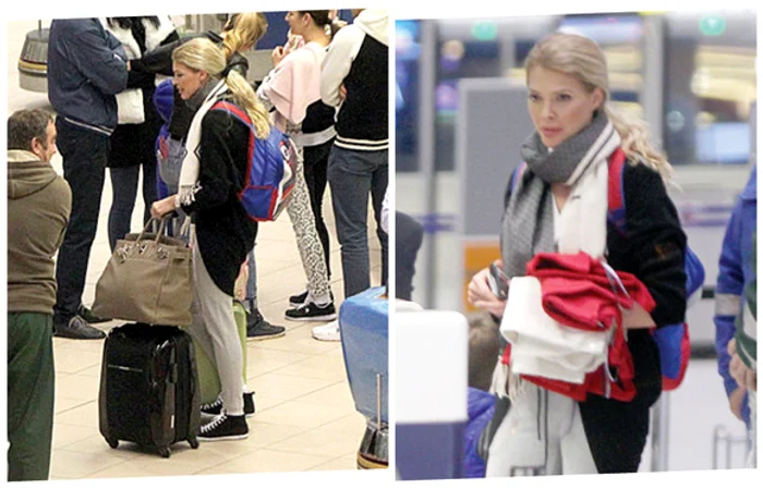 Alina a plecat în SUA cu 8 bagaje