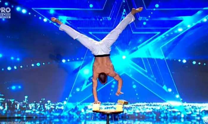 Acrobațiile concurentului au impresionat-o pe Răduleasca