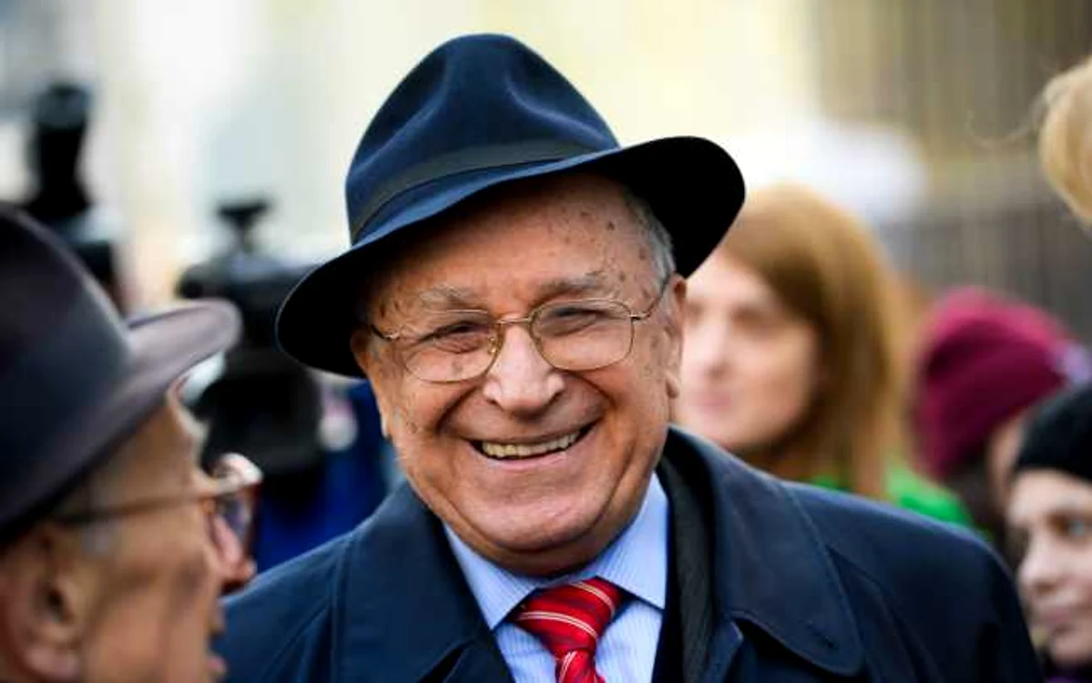 Fostul preşedinte Ion Iliescu. FOTO Mediafax