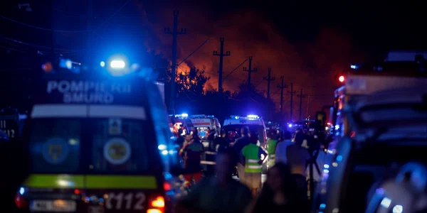 Explozie la o statie GPL din Crevedia  Foto Inquam Photos Octav Ganea  (1) jpg