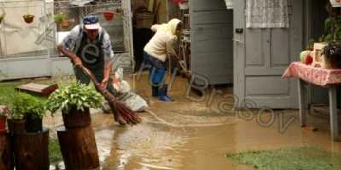 Ploile au făcut ravagii în gospodăriile oamenilor Foto. arhivă