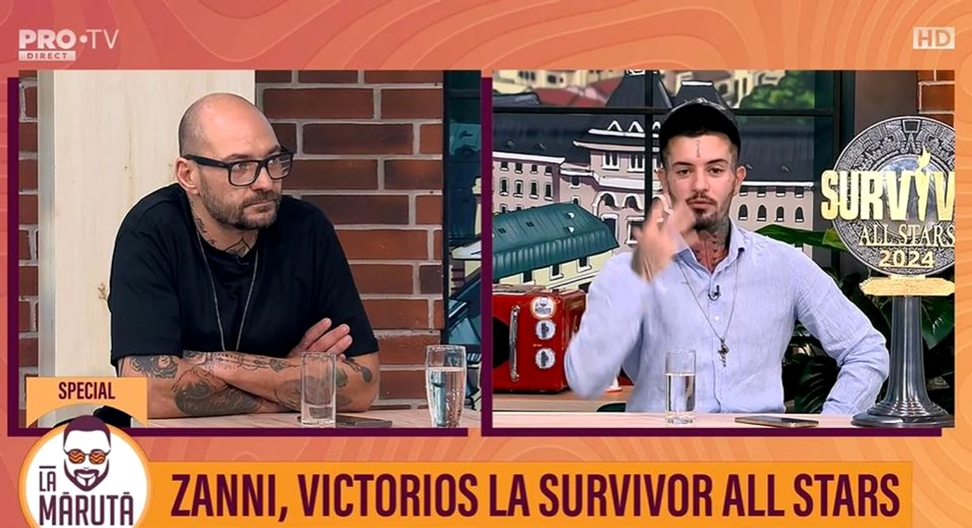 Zanni și Cristi Mitrea s-au certat la Măruță / foto: captura ProTV