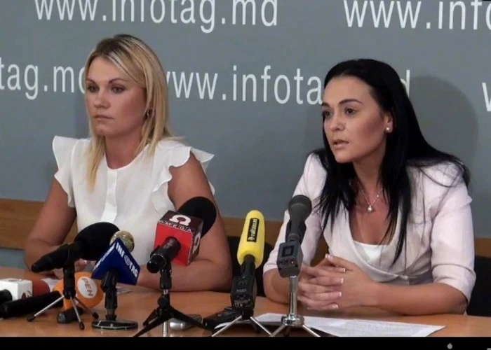 Elena Griţco, şefa Direcţiei organizaţii necomerciale de la Ministerul Justiţiei, şi Nina Cereteu, specialist în cadrul aceleiaşi direcţii
