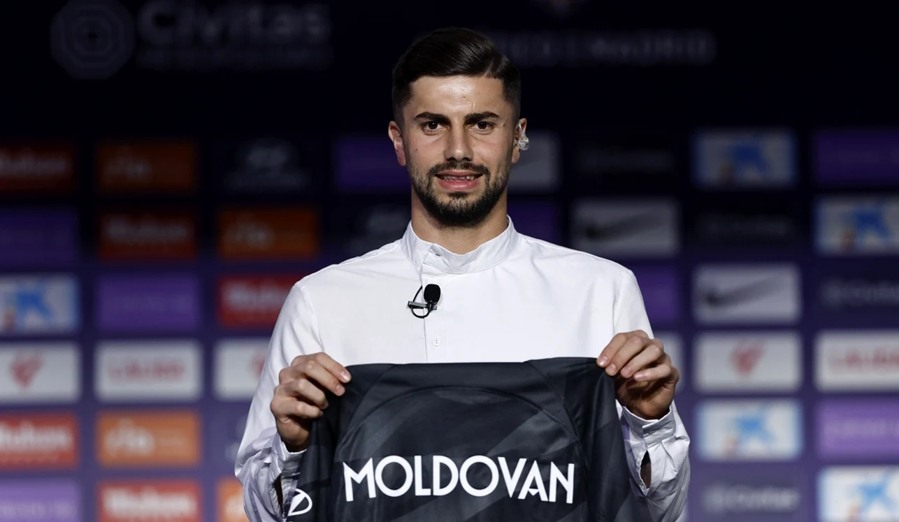 Horațiu Moldovan doar s-a antrenat cu Atletico Madrid. Foto EPA EFE