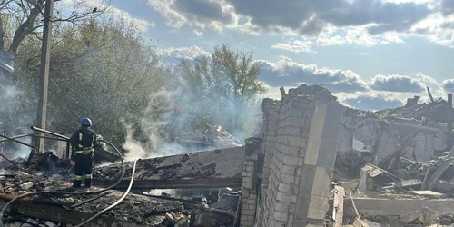 Atac asupra satului Groza din regiunea Harkov Ucraina FOTO zn ua jpg