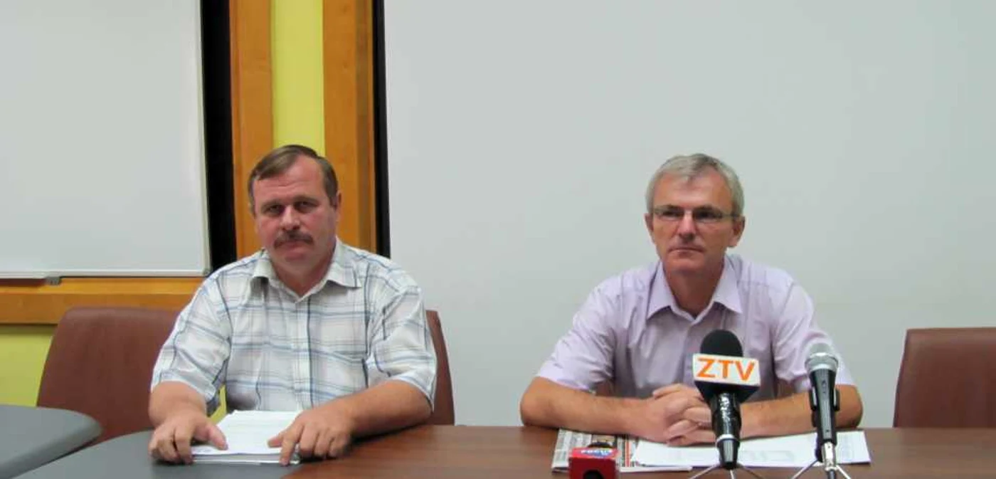 Gheorghe Bancea (foto dreapta) a susţinut astăzi o conferinţă de presă