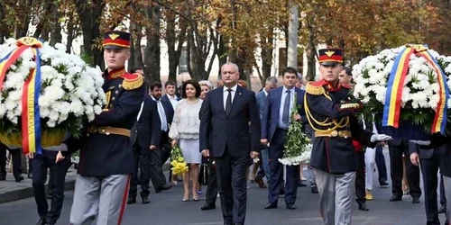 Igor Dodon Ziua Independenţei FOTO Facebook