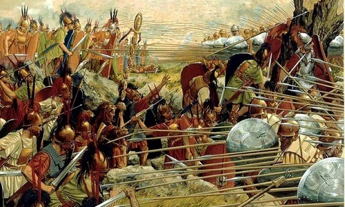 Romani vs  Macedoneni: bătălia de la Pydna jpeg