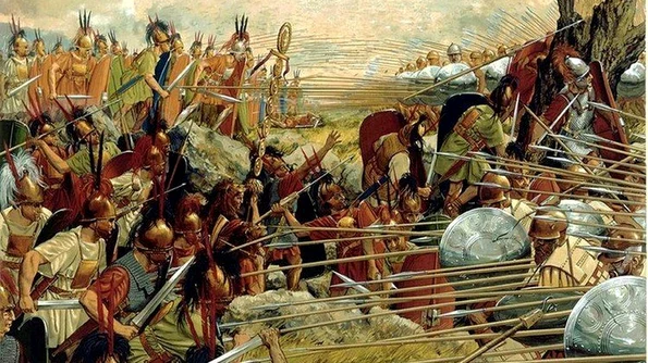 Romani vs Macedoneni: bătălia de la Pydna jpeg