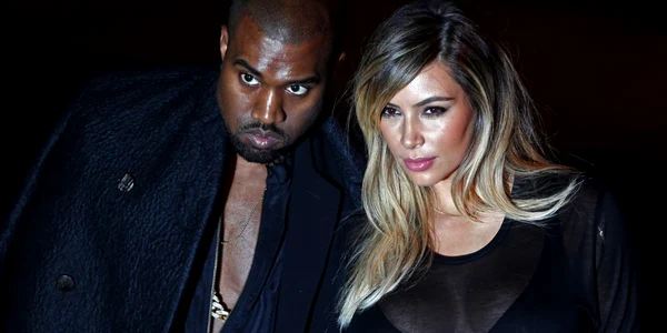 kanye west si kim kardashian foto reuters
