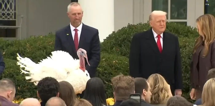 Donad Trump a transformat Pardon Day în atac la adresa adversarilor. FOTO: captură video CNBC