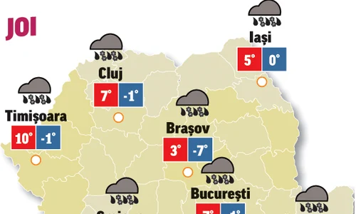 Prognoza meteo 19 martie vine cu temperaturi scăzute apropiate de limita gerului jpeg