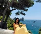 Andreea Ilie,  în vacanță în Capri alături de soțul său, italianul Virginio Dell Uomo foto: arhivă personală 