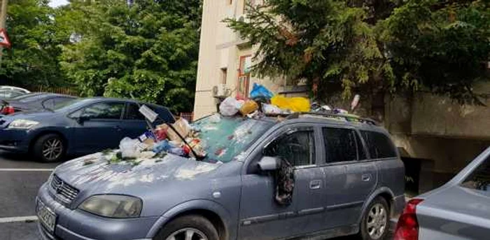 S-a întâmplat într-o parcare din strada Egalităţii