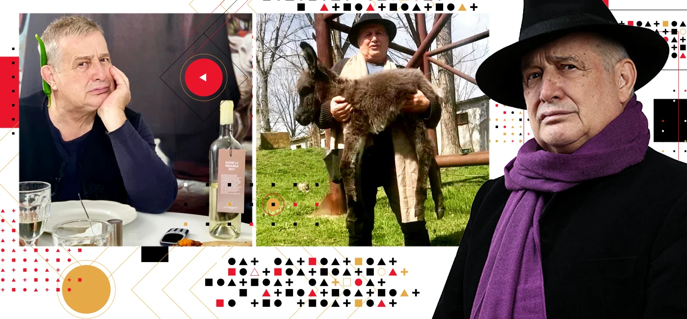 Mircea Dinescu ironizează mişcarea suveranistă din România. Foto arhivă