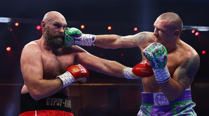 Tyson Fury nu i-a făcut față lui Usyk. Foto Getty images