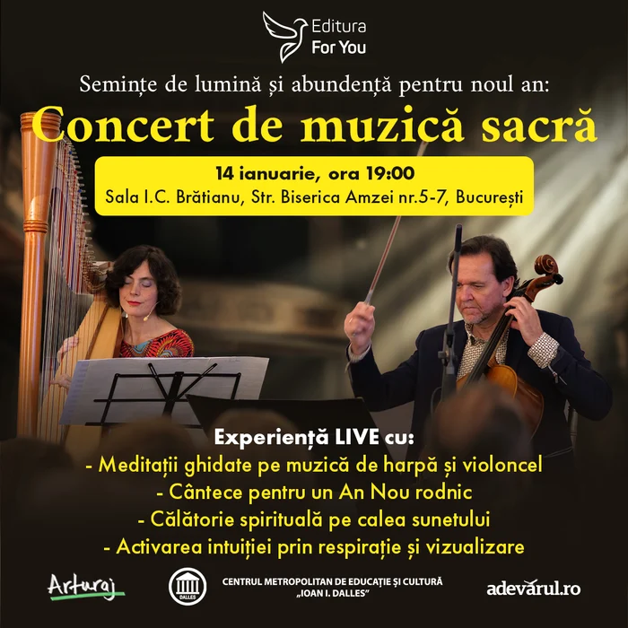 afis concert de muzica sacra