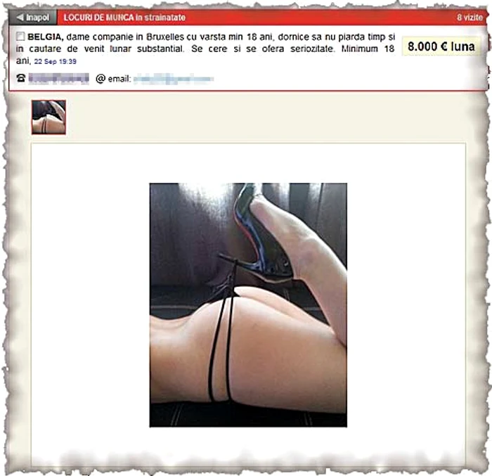 Pentru Belgia, se caută tinere peste 18 ani