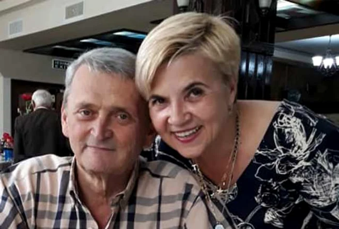 Brândușa Covalciuc, alături de soțul ei, Cristinel Ciobanufoto: arhivă personală