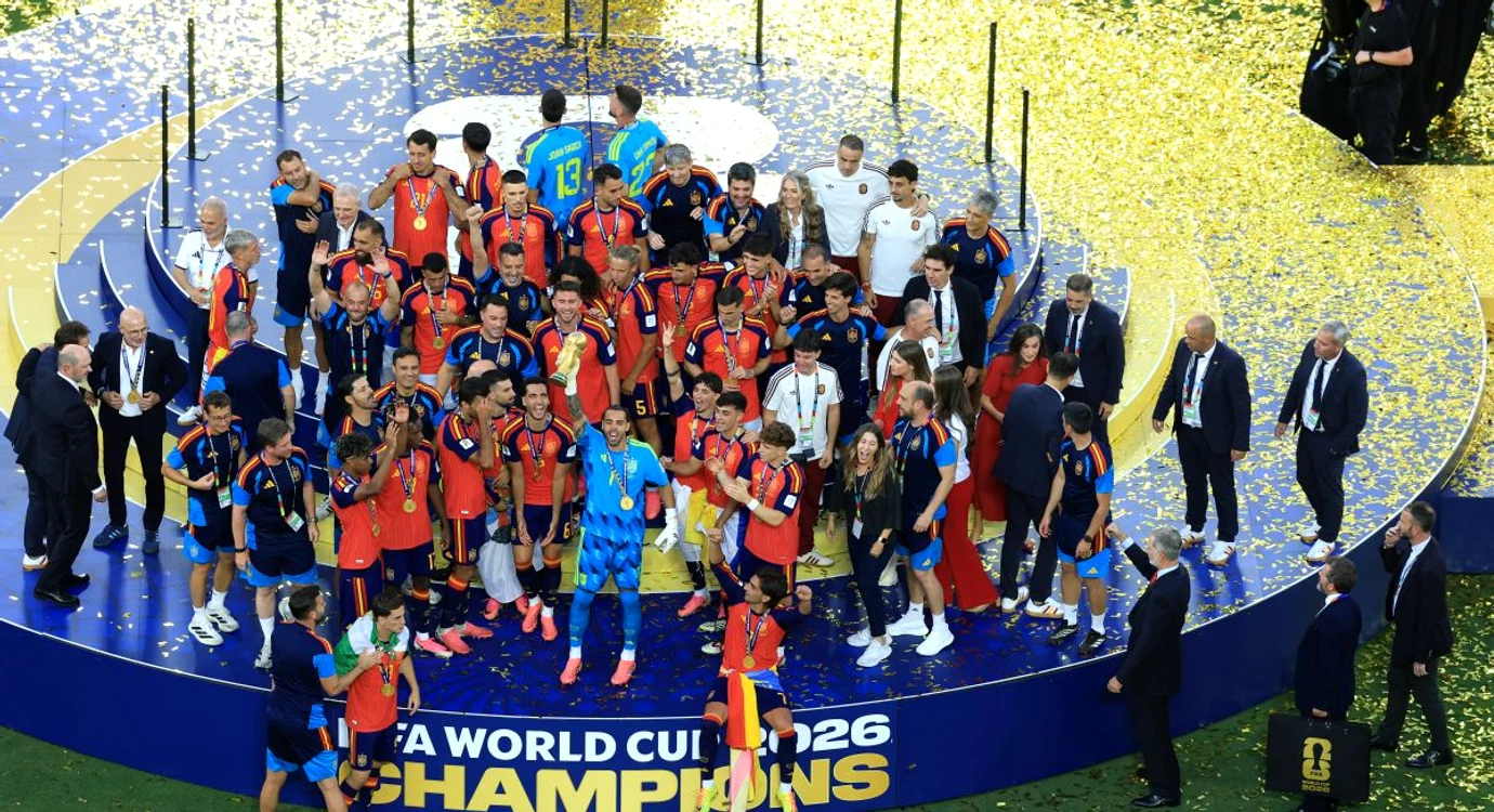 Spania a devenit pentru a doua oară campioană mondială (FOTO: Getty Images)