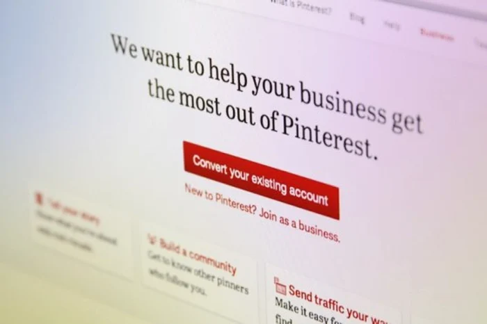 Pinterest creează conturi "business" FOTO pcmag.com