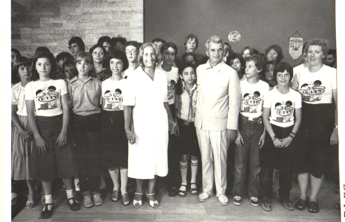 Cuplul Ceaușescu, în vacanță la Neptun, în 1979. FOTO: Fototeca online a comunismului românesc